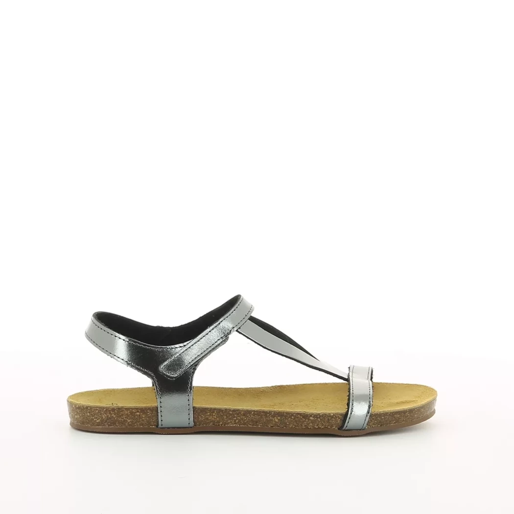 Image (2) de la chaussures Simplement B - Sandales et Nu-Pieds Or / Bronze / Platine en Cuir