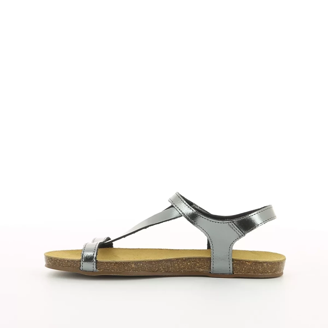 Image (4) de la chaussures Simplement B - Sandales et Nu-Pieds Or / Bronze / Platine en Cuir