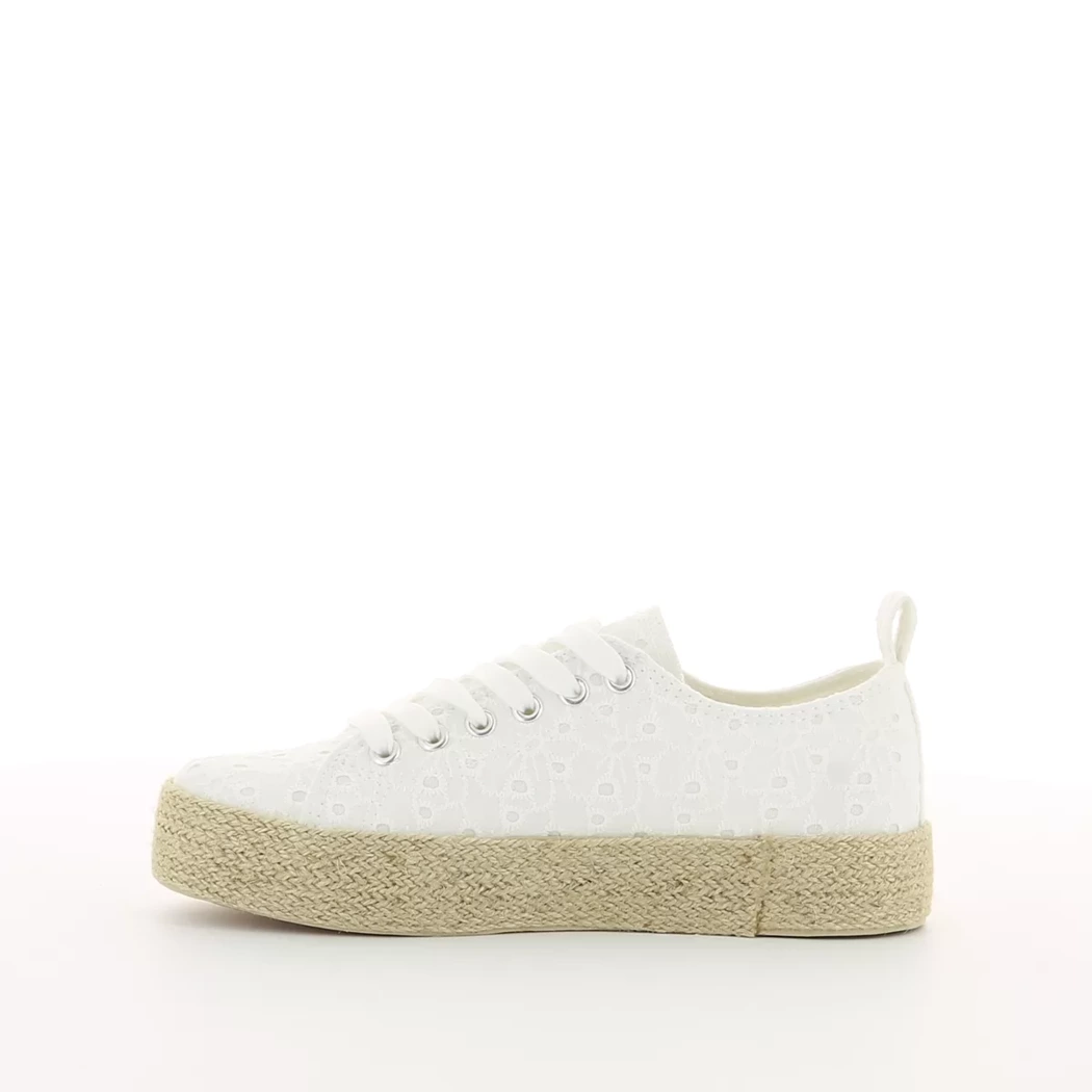 Image (4) de la chaussures Paloma Totem - Baskets Blanc en Textile