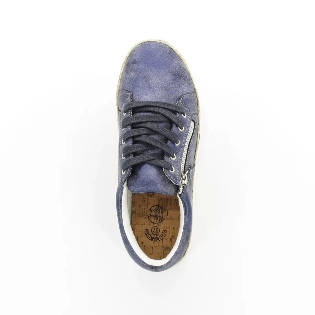 Image (6) de la chaussures Paloma Totem - Baskets Bleu en Cuir synthétique