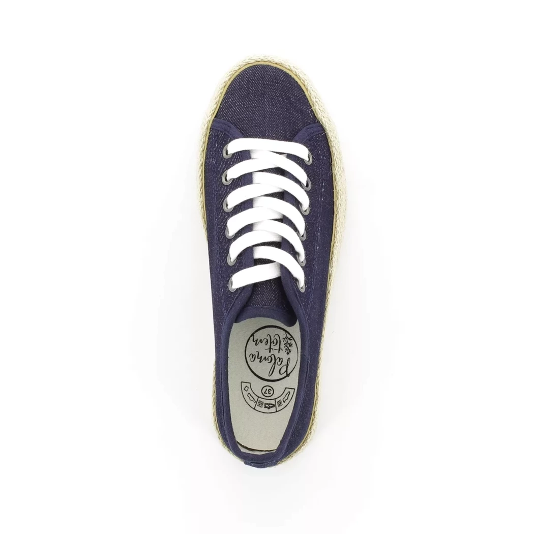 Image (6) de la chaussures Paloma Totem - Baskets Bleu en Textile