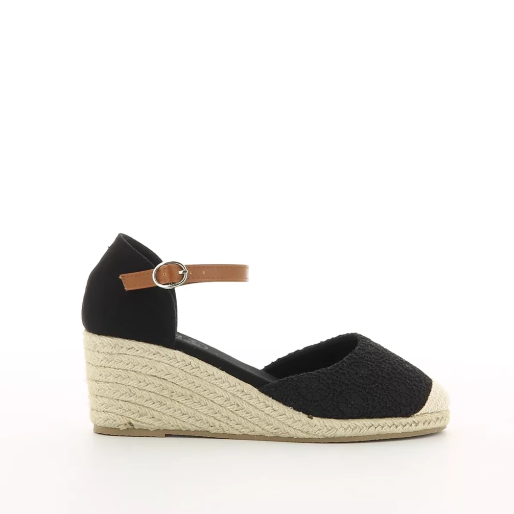 Image (2) de la chaussures Paloma Totem - Escarpins Noir en Textile