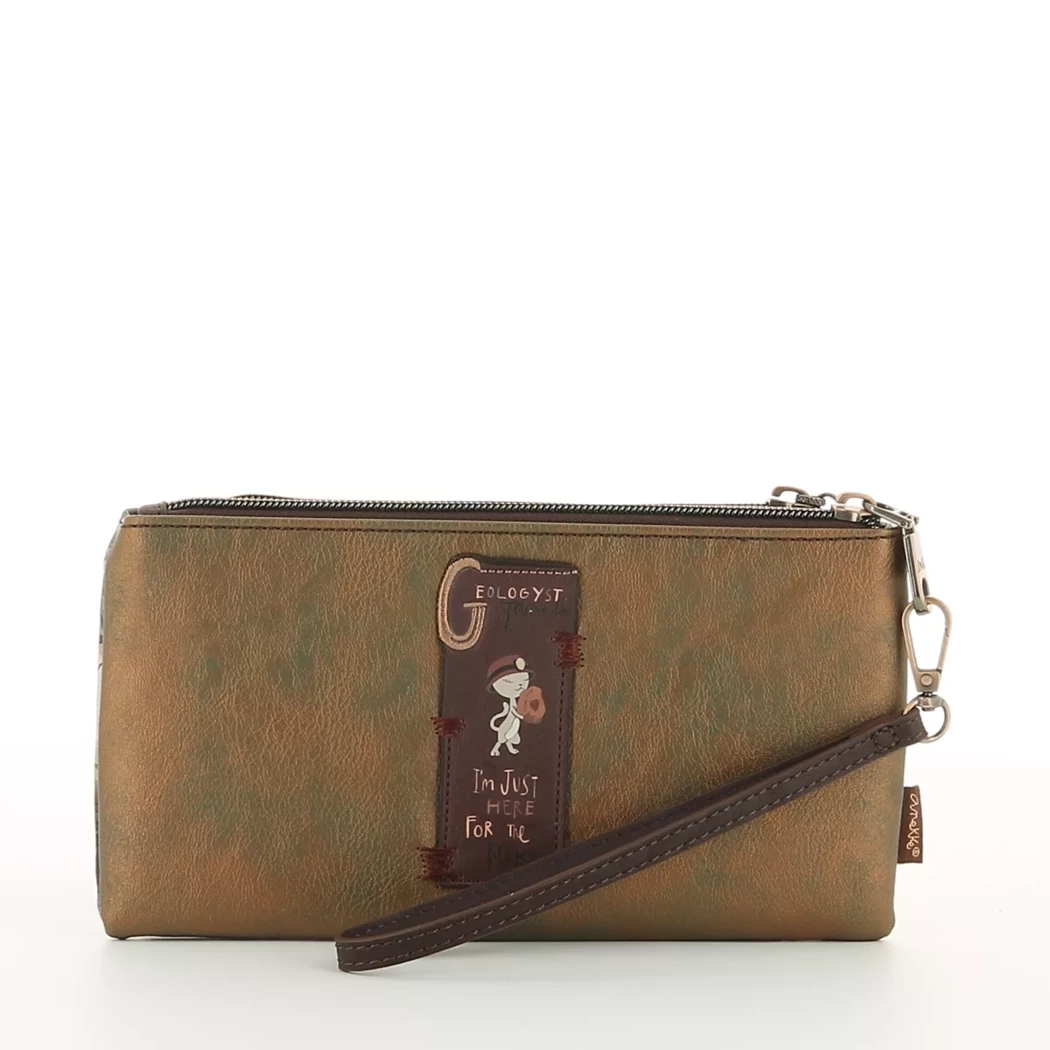 Image (2) de la chaussures Anekke - Portefeuilles et Pochettes Marron en Cuir synthétique
